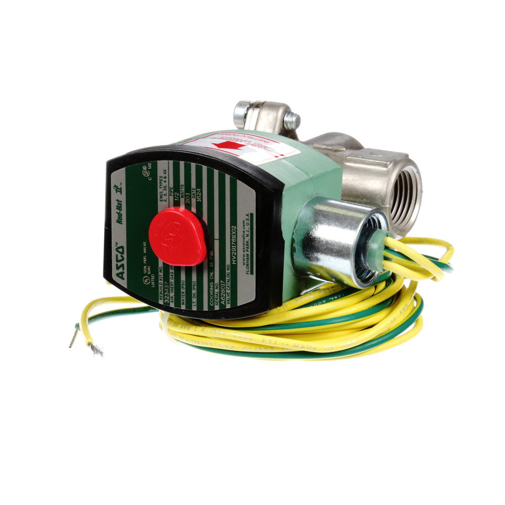 Válvula Solenoide 220V, 1/2 NPT para Freidora Evolution Elite (154048)