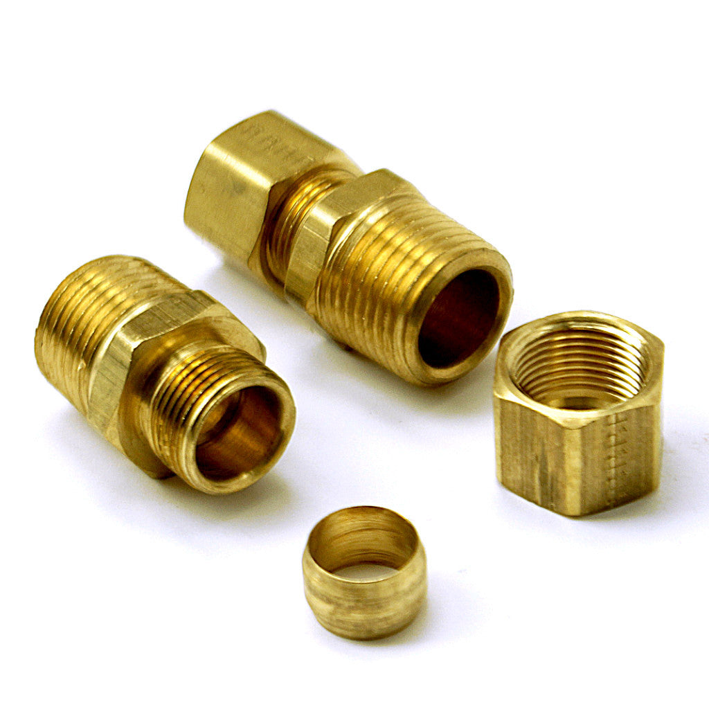 Conector Macho 1/2 Tubo A 1/2 NTP para Freidora Evolution Elite  (FP01-211)
