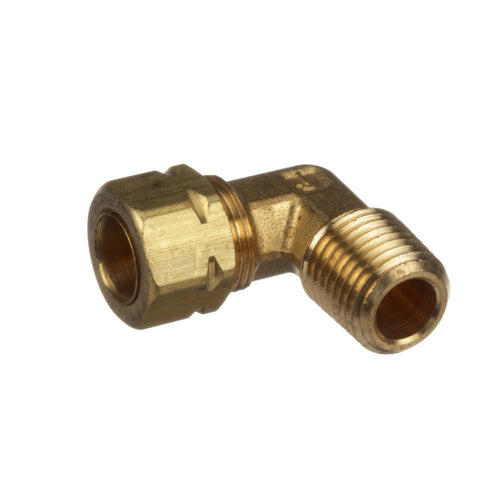 Codo Macho, Bronce 1/4 Npt x 3/8